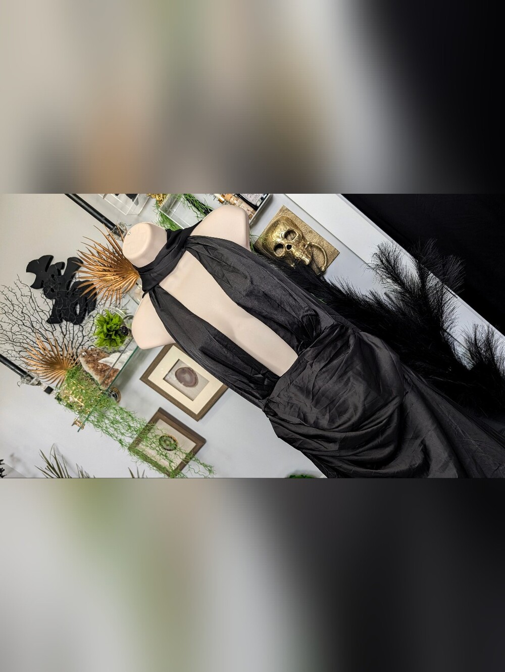Fashion Nova Pegged Bodycon Dress SM
